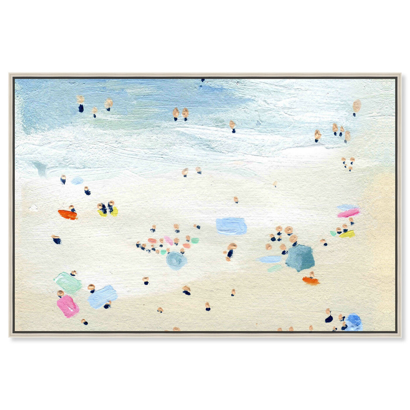 Tiny People Horizontal | Nautical and Coastal Wall Art by Oliver Gal | Oliver Gal