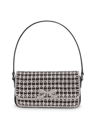 Self-Portrait Black Crystal Baguette Bag    | Bloomingdale's Handbags | Bloomingdale's (US)