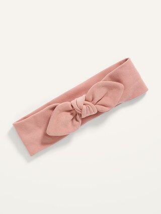 Soft-Knit Bow-Tie Headband for Women | Old Navy (US)