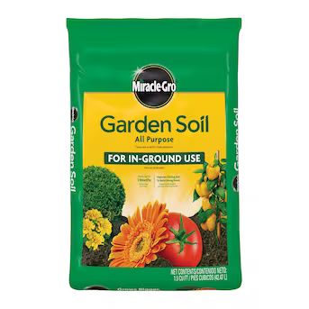 Miracle-Gro All Purpose for In-Ground Use 1.5-cu ft Garden Soil | Lowe's