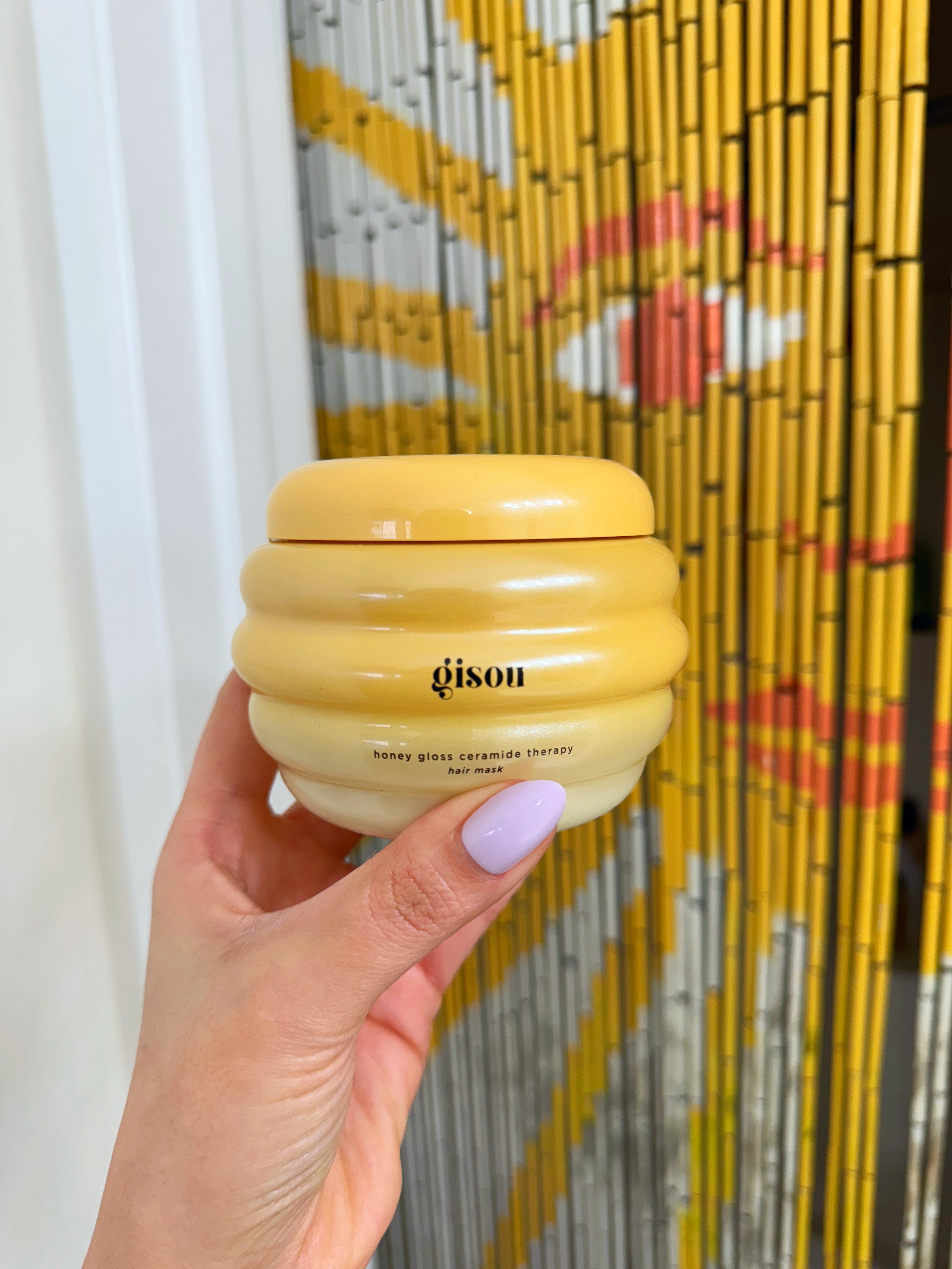 Honey Gloss Ceramide Therapy Hair Mask from Gisou at Sephora 

🍯 A hair therapy mask powered by Mirsalehi Honey & ceramides for clinically proven intense hydration, strength & glossy shine without weighing hair down.

#hairmask #hair #gisou

#LTKFindsUnder50 #LTKStyleTip #LTKBeauty