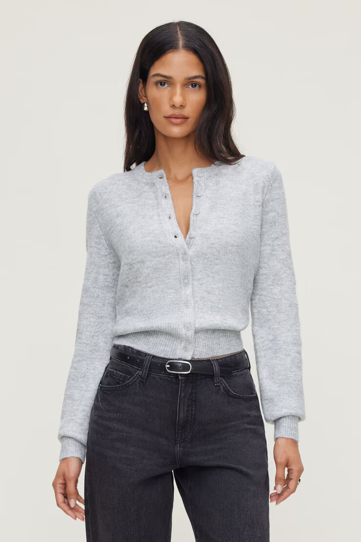 Rebecca Crewneck Cardigan | Dynamite Clothing