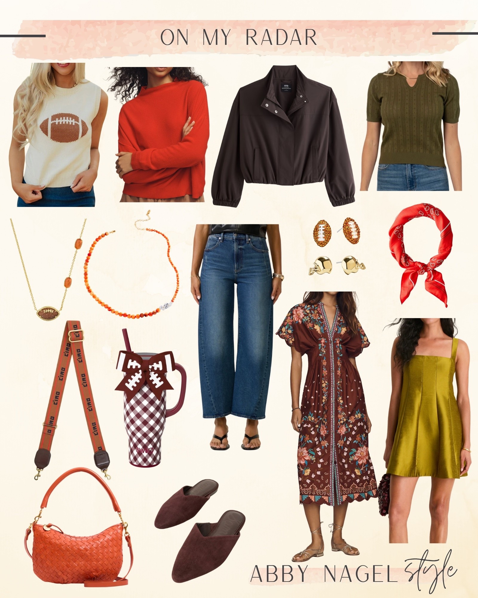 Investment pieces and fun game day items for an Autumn’s closet!! 🍁