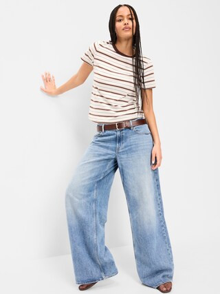 EveryWear Crew-Neck Striped T-Shirt | Old Navy (CA)