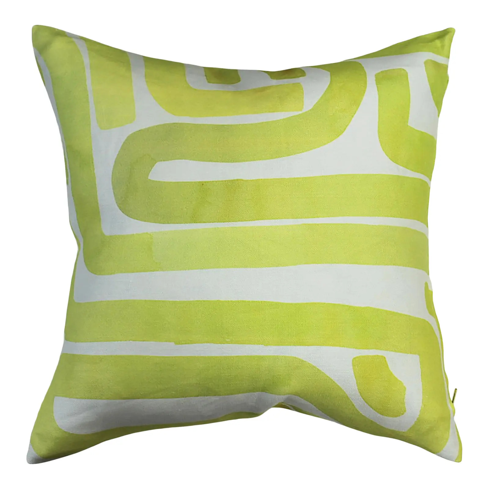 Citron Pool Pillow Cover by Kate Roebuck | Chairish