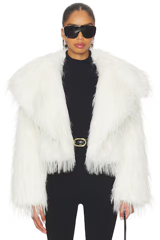 Adrienne Landau Lilith Jacket in Snow White from Revolve.com | Revolve Clothing (Global)