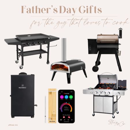 Father’s Day gifts for the guy that likes to cook, include a Blackstone grill, smoker, pizza oven, bbq and electronic thermometer.

Gifts for dad, gifts for grandpa, gifts for him, Father’s Day gift guide, amazon gift ideas

#LTKhome #LTKmens