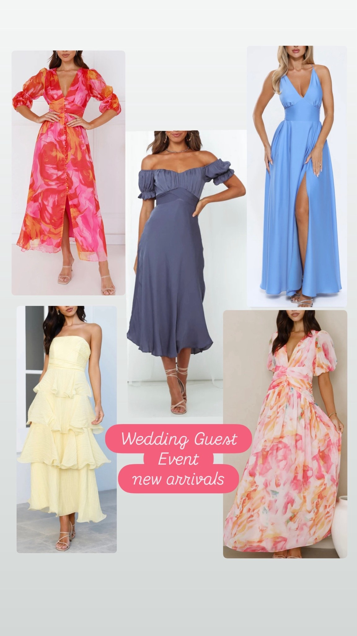 All the dreamy, spring + summer wedding and event dresses are here! #weddingguest #maxidress #springwedding 

#LTKPetite #LTKOver40 #LTKSeasonal