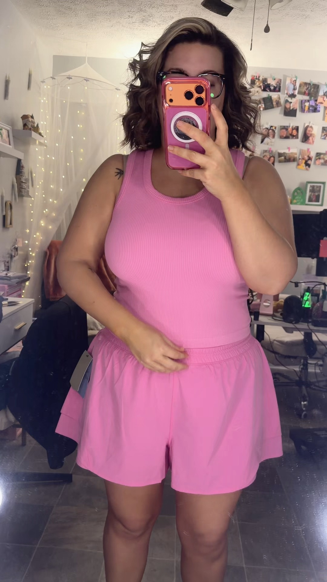 On the hunt for new gym clothes and I found these super cute shorts at Walmart last week! #creatorsearchinsights #mygymoutfit #walmartfinds #inthegym 

#LTKActive #LTKfitnessgoals #LTKMidsize