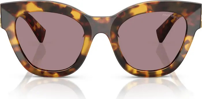 Miu Miu 51mm Butterfly Sunglasses | Nordstrom | Nordstrom
