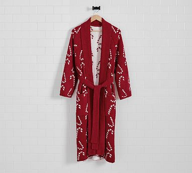 Candy Cane Jacquard Robe | Pottery Barn (US)