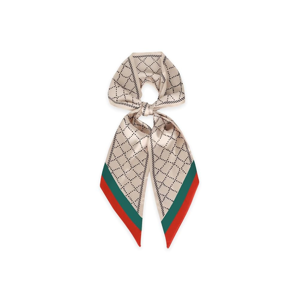 59" Mulberry Silk Like Head Scarf Women's Fashion Square Neck Satin Scarfs for Bag Hair Scarves G... | Amazon (US)