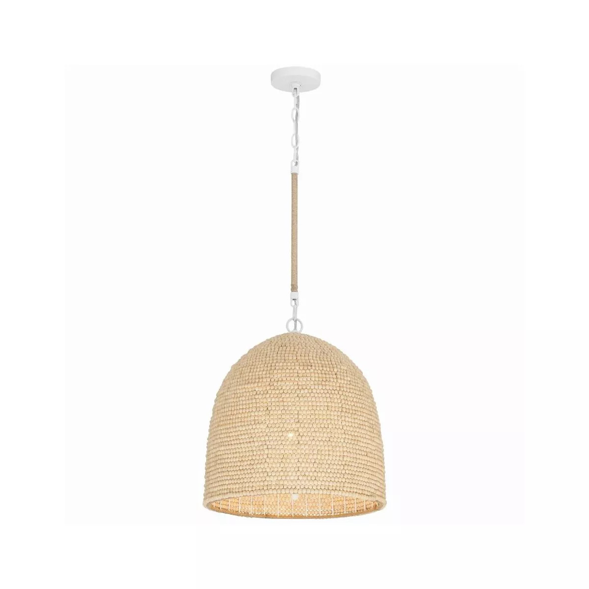 Crystorama Lighting Jasper 3 - Light Pendant in  Matte White | Target