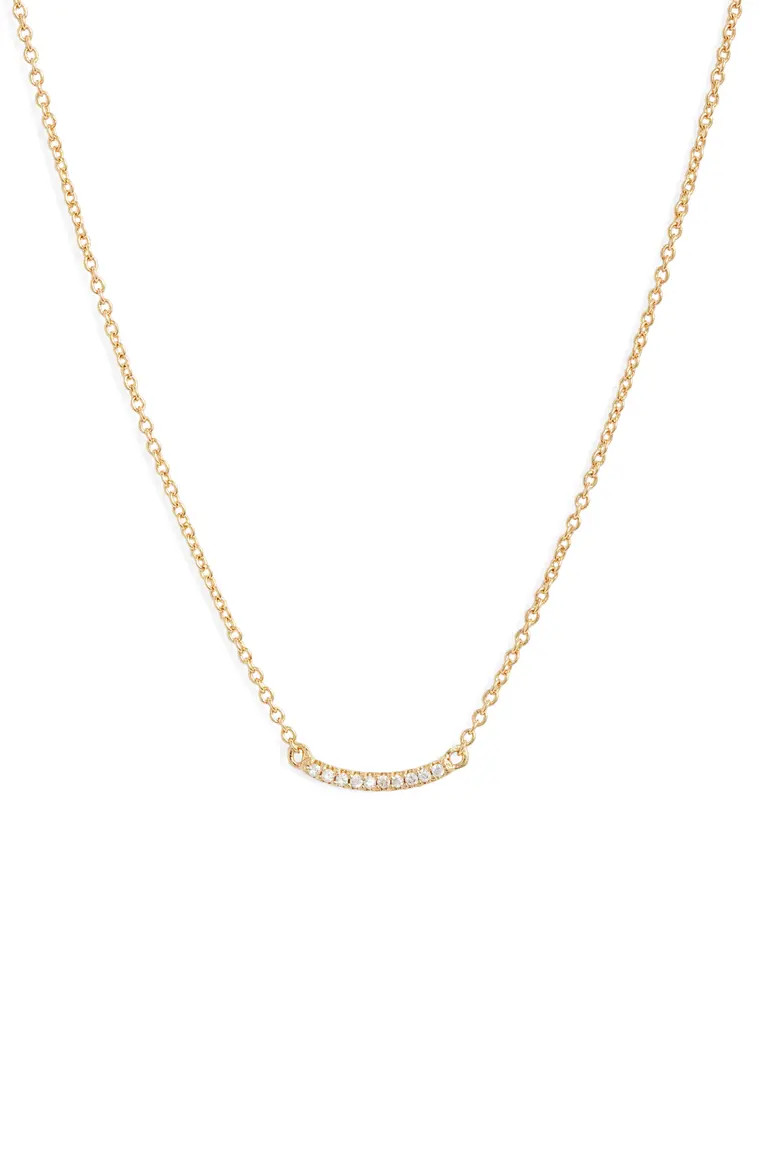 Shimmer Mini Bar Necklace | Nordstrom
