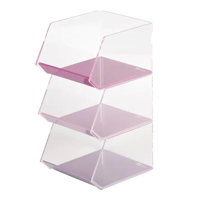 Pastel Acrylic Desk Organizer Cubby Set of 3 | Erin Condren | Erin Condren
