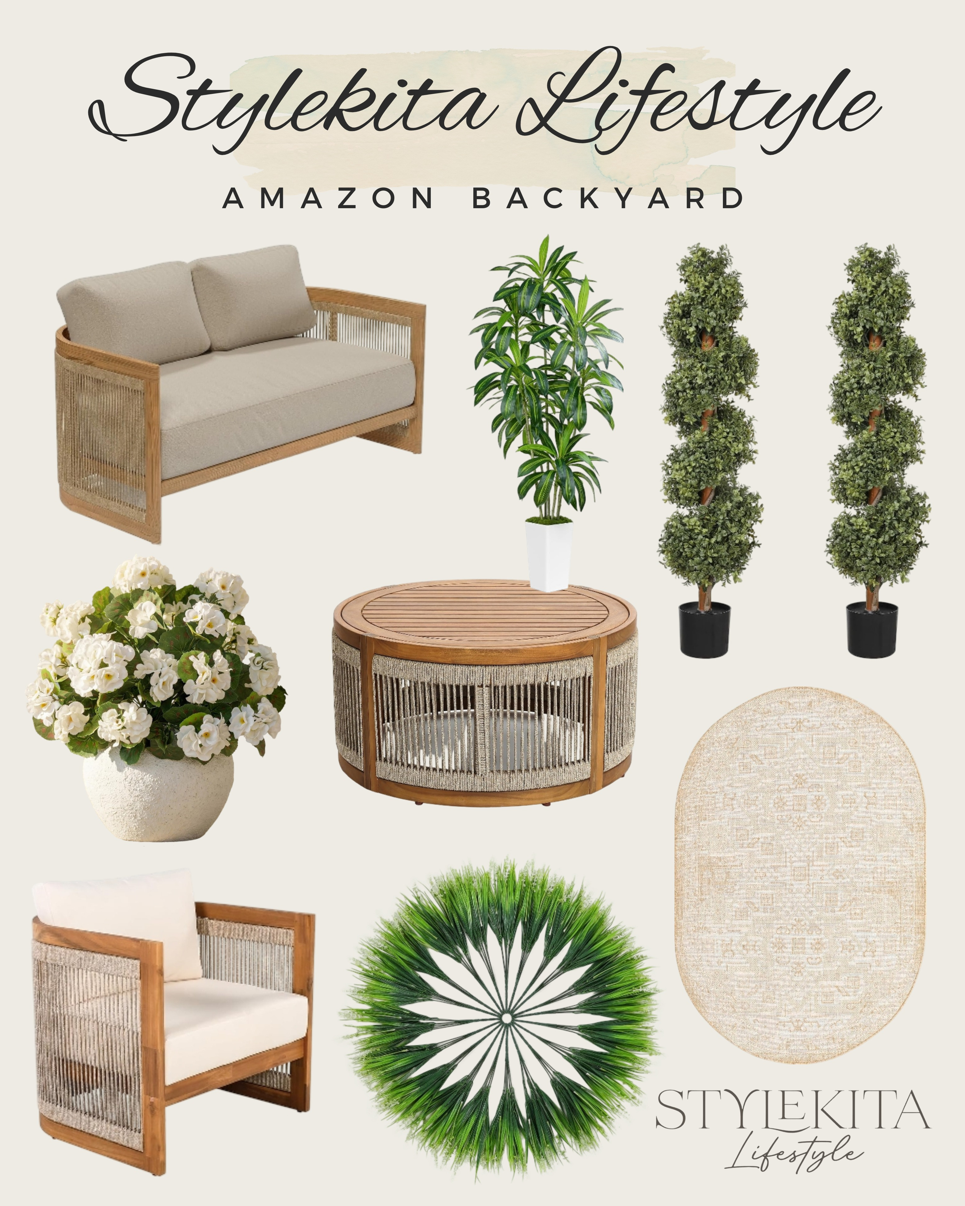 Transform your outdoor space with these top-rated Amazon backyard finds. These essential pieces create the perfect atmosphere for relaxing or entertaining all season long. Click the link in bio to shop these outdoor must-haves! #AmazonOutdoor #BackyardGoals #AmazonFinds 

 #LTKdayinmylife #LTKHome #LTKSaleAlert