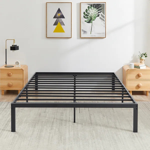 Mclea 14'' Steel Platform Bed | Wayfair North America