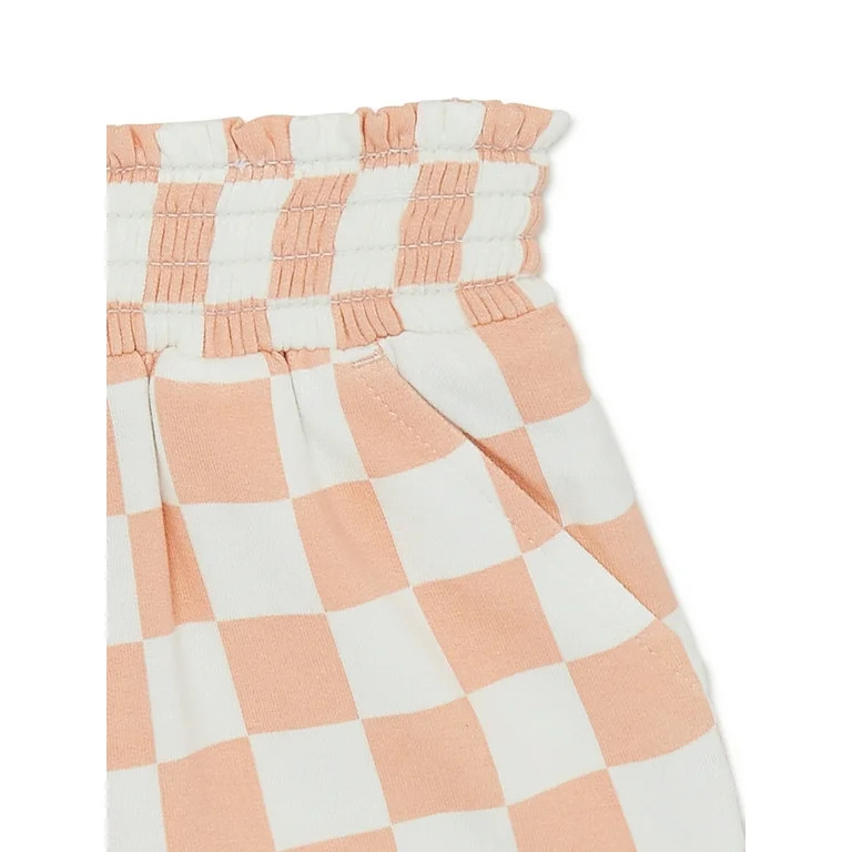 Garanimals Baby and Toddler Girls Knit Shorts, Sizes 12Months - 5T | Walmart (US)