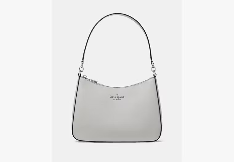 Kate Spade Madison Shoulder Bag, Platinum Grey | Kate Spade Outlet