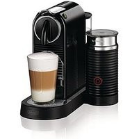 Nespresso Citiz Black With Milk Frother By Delonghi | Very (UK)