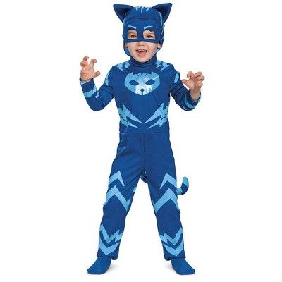 Toddler Deluxe PJ Masks Catboy Halloween Costume Jumpsuit | Target