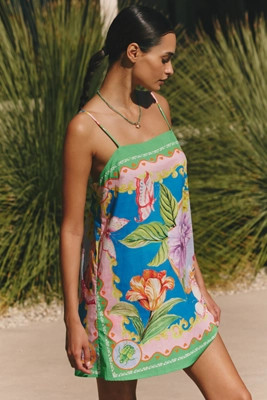 Celandine Sleeveless Printed Shift Dress | Anthropologie (US)