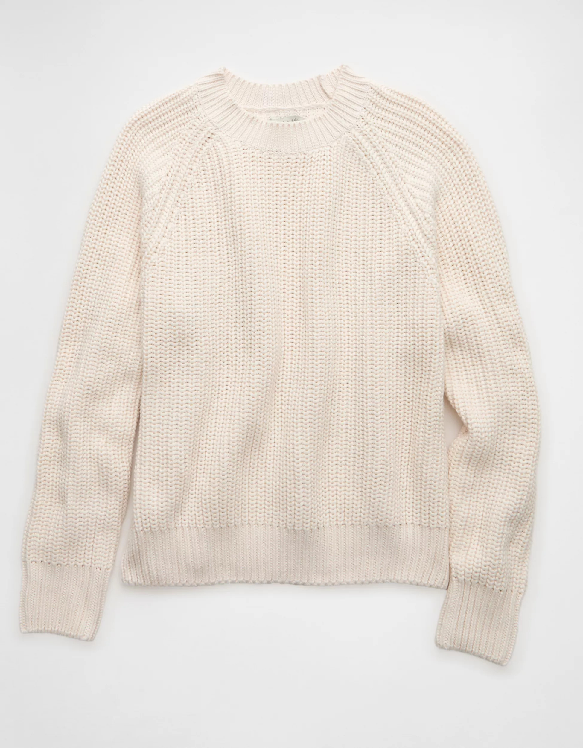 AE Crew Neck Raglan Sweater | American Eagle Outfitters (US & CA)