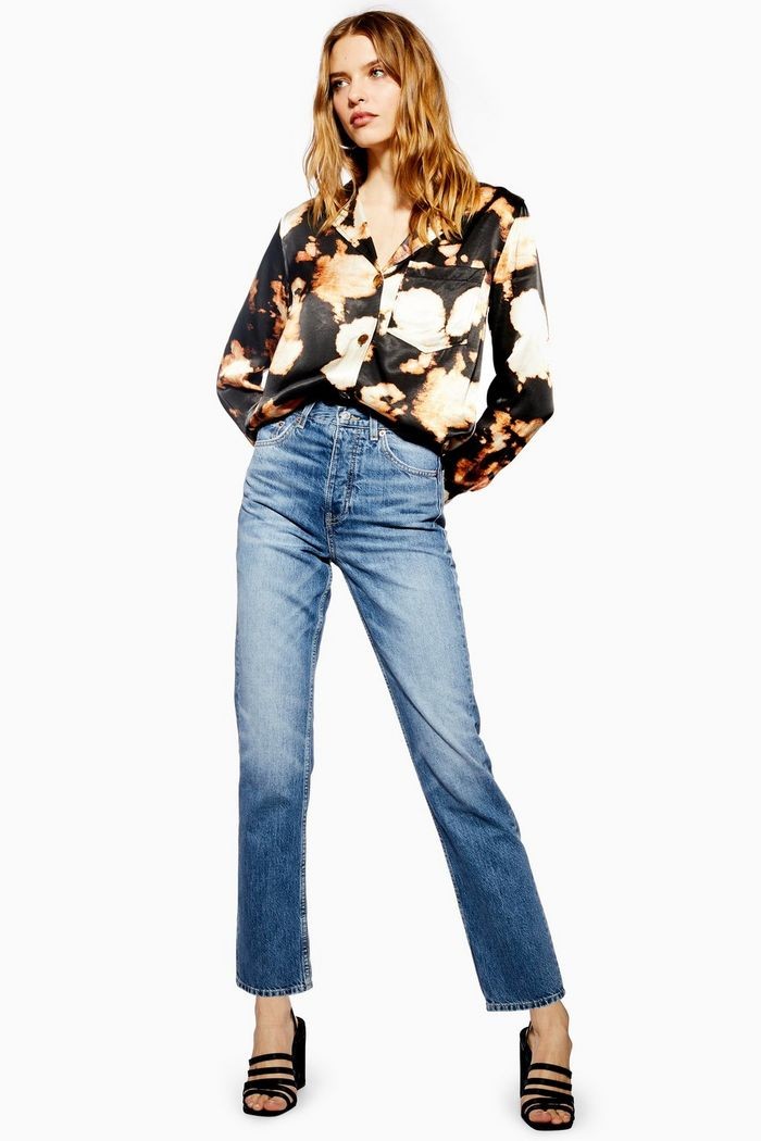 Mid Blue Editor Jeans | Topshop UK