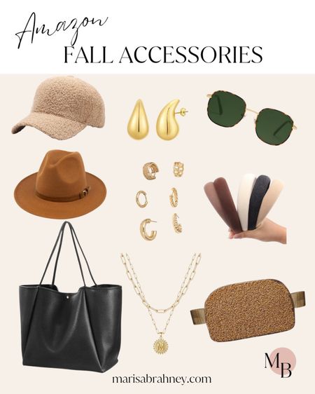 I love adding accessories to my outfits. These are some of my favorite essentials from sunglasses, gold jewelry, to autumn color headbands. Which one is your favorite? #FallAccessories #AmazonFinds #AutumnStyle #AmazonStyle 

#LTKSeasonal #LTKHoliday #LTKstyletip
