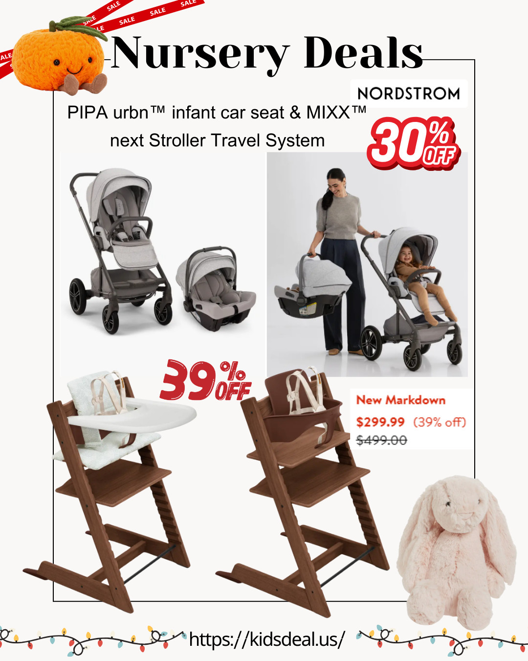 🍼✨ Nursery Deals You Don’t Want to Miss!

🔥 Tripp Trapp® Highchair + Cushion + Tray — under $300!

Such an amazing price for this iconic must-have chair that grows with your child.

🔥 Nuna PIPA urbn™ Infant Car Seat + MIXX™ next Travel System— 30% OFF

A premium, lightweight travel combo parents love — now part of the deals!


Perfect time to upgrade your baby setup or grab registry must-haves while prices are HOT! 🛒💛

#Stokke #TrippTrapp #Nuna #NurseryDeals #BabyGearSale #MomLife #ParentEssentials #TravelSystem #BabyDeals #DealAlert 🍼🔥 

 

#LTKmomlife #LTKSaleAlert #LTKBaby