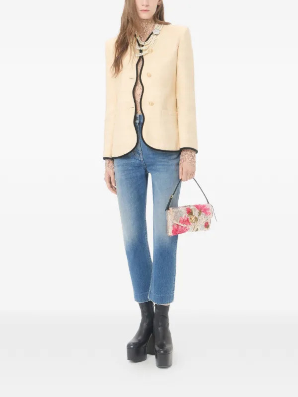 Kleine DeVain Tote Bag mit Pailletten | Farfetch Global