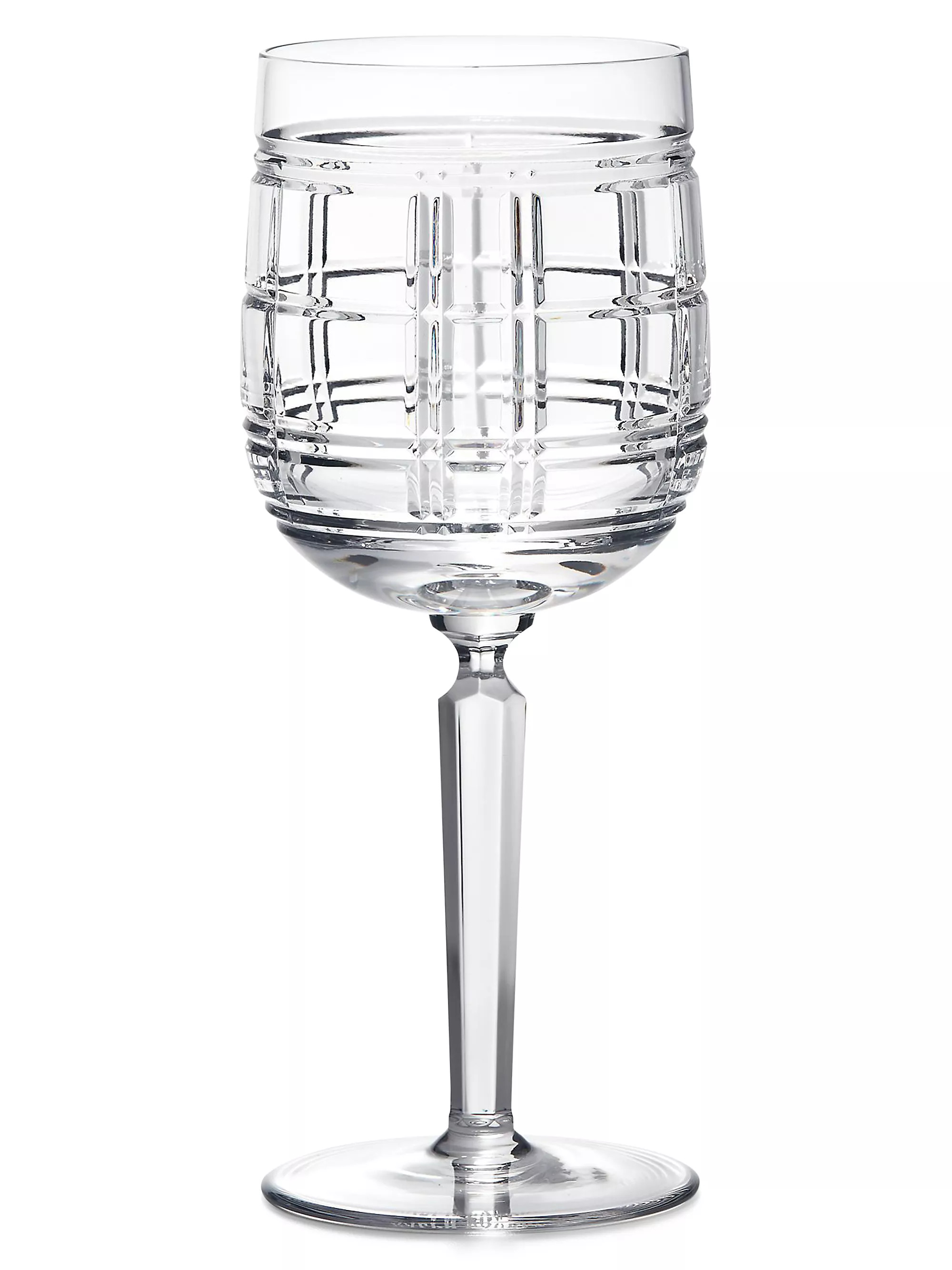 Hudson Plaid Red Wine Glass | Saks Fifth Avenue