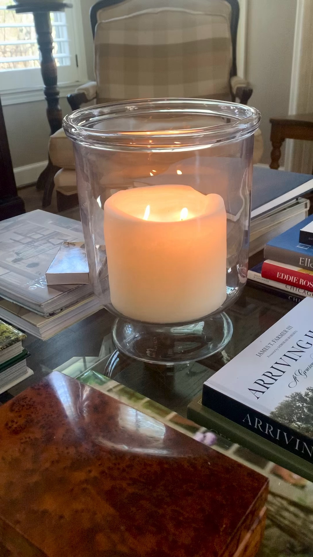 This large glass hurricane from Target’s Threshold line has a higher end look at a great price.

#LTKhome