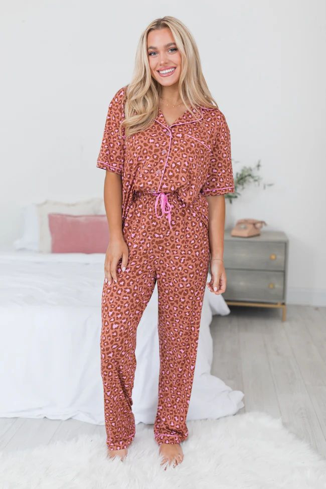 Under The Stars In Catwalk Couture Bamboo Pajama Pants | Pink Lily