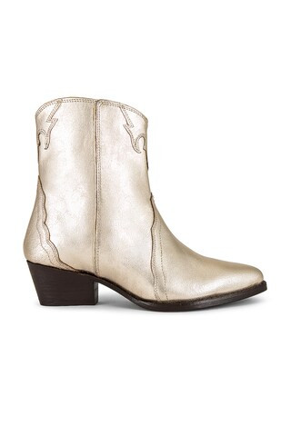 Free People New Frontier Western Boot in Gold from Revolve.com | Revolve Clothing (Global)