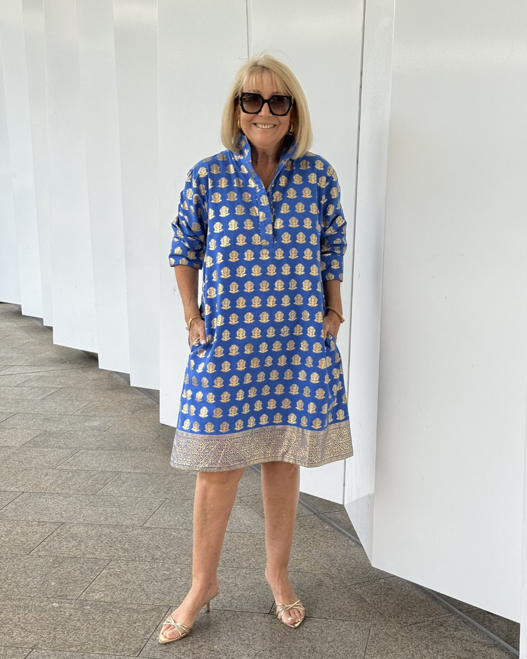 Easy, breezy and so beautiful to wear 💙
The Helen Dress from @judeconnally is one of those pieces that feels effortless the moment you put it on. Made from cotton voile with long sleeves, a stand collar and pockets, it is comfortable, practical and still so elegant.
I also love that this piece has been hand printed and hand woven by artisans in India. The little variations in the print and fabric are part of its charm, making each dress feel unique.
A gorgeous wardrobe piece for relaxed, timeless style. ✨

#LTKsummer #LTKtravel #LTKdresses