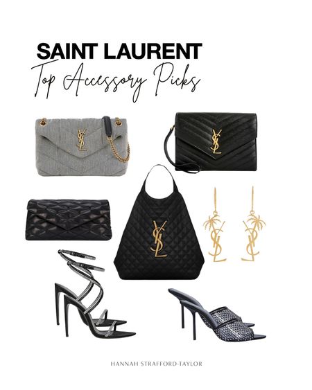 Saint Laurent Accessories bag earrings party shoes, tote bag gold 

#LTKshoecrush #LTKeurope #LTKSeasonal