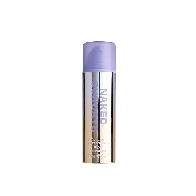 Amazon.com: Naked Sundays CabanaClear Illuminating Water Gel Serum SPF 50 – Hydrating Glow Suns... | Amazon (US)