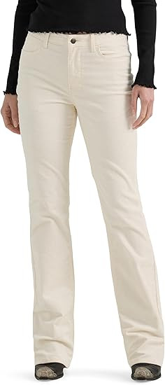 Wrangler Womens High Rise Bold Boot Jean | Amazon (US)