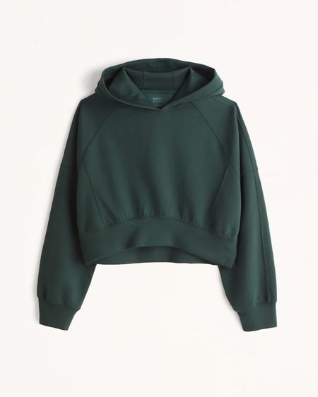 Love this color green pull over hoodie from Abercrombie and Fitch