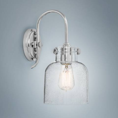 Hinkley Congress 13 1/4" High Chrome Wall Sconce | Lamps Plus