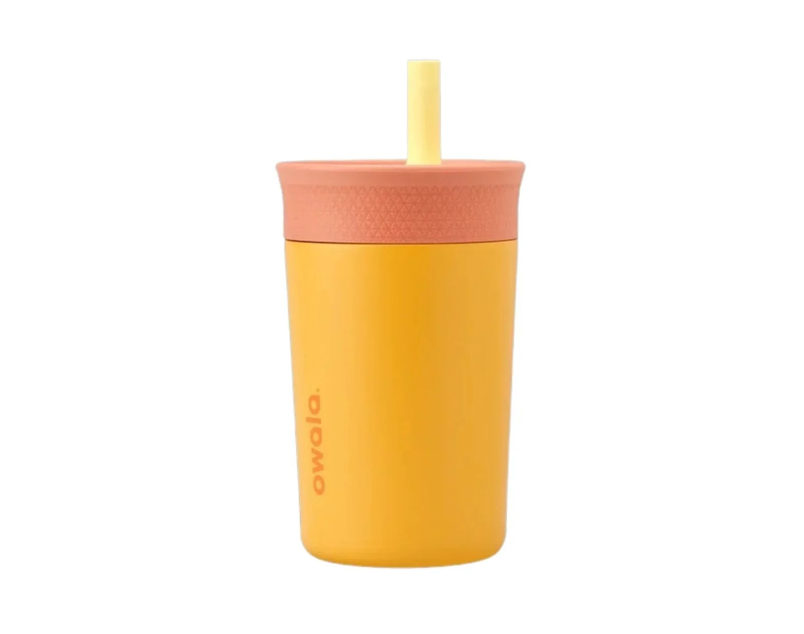 Stainless Steel Tumbler - 12oz - Orange | Ten Little