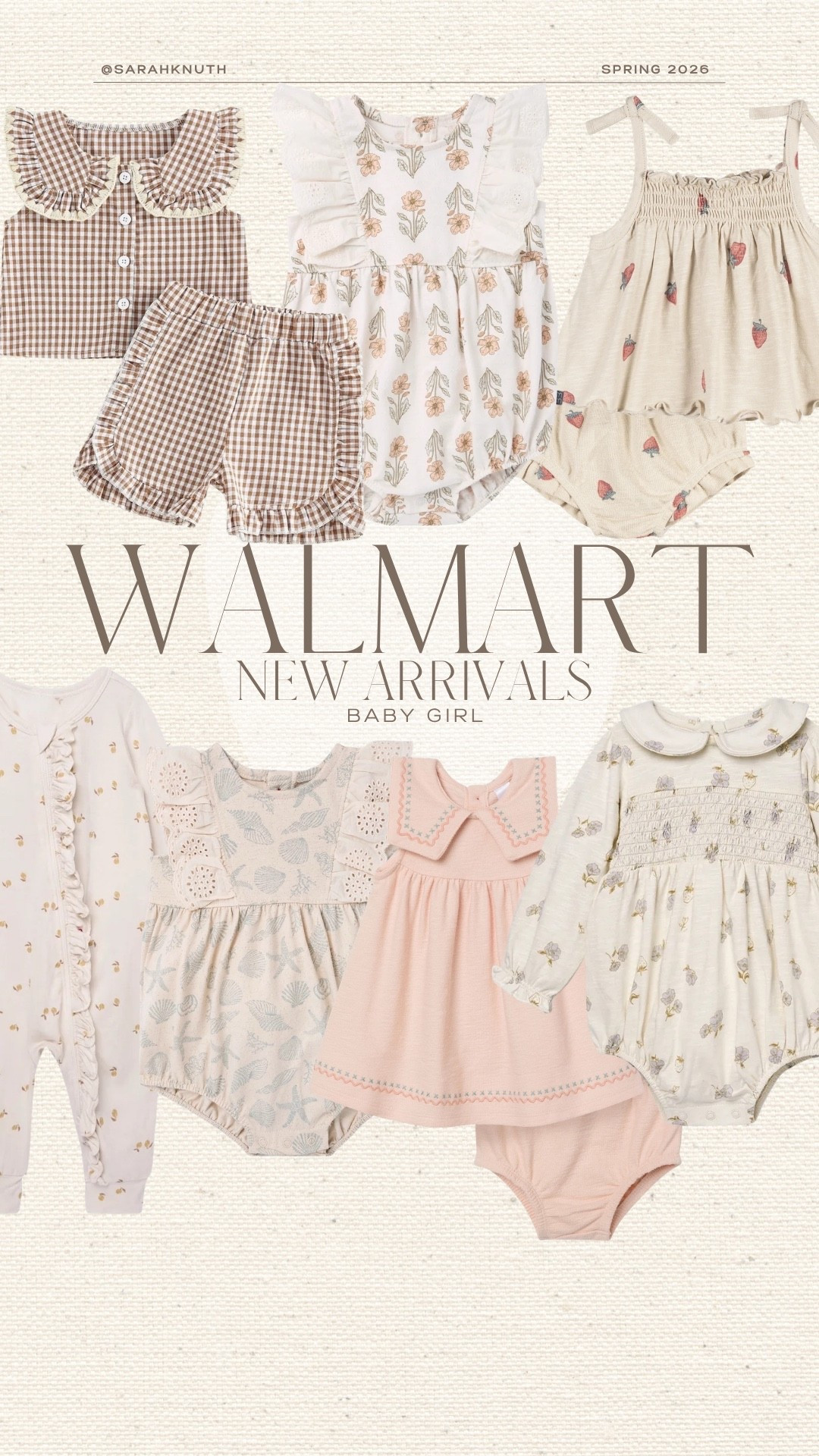 Baby girl new arrivals at Walmart 

#LTKKids #LTKBaby