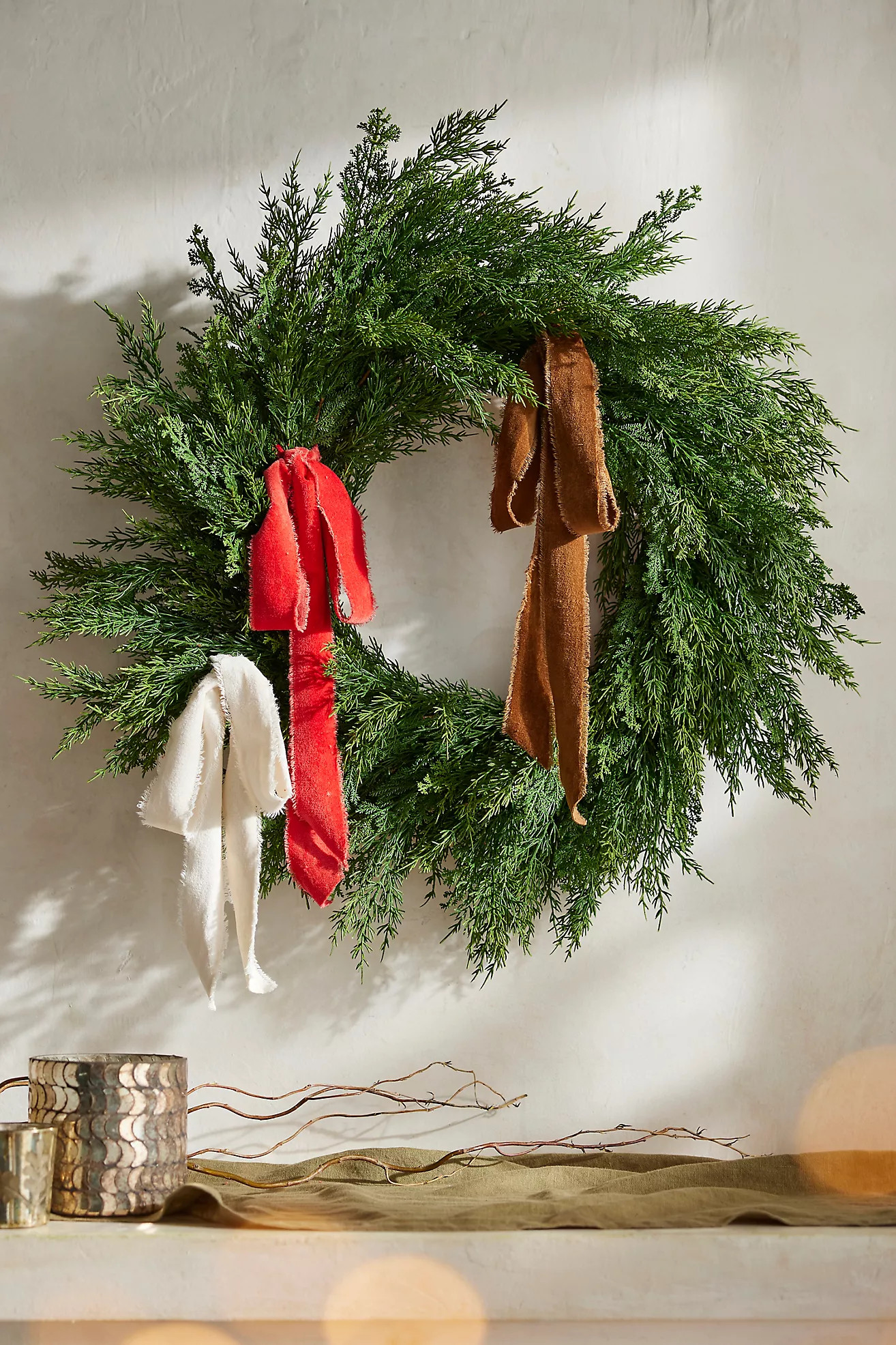 Antiqued Frayed Velvet Ribbon | Anthropologie (US)