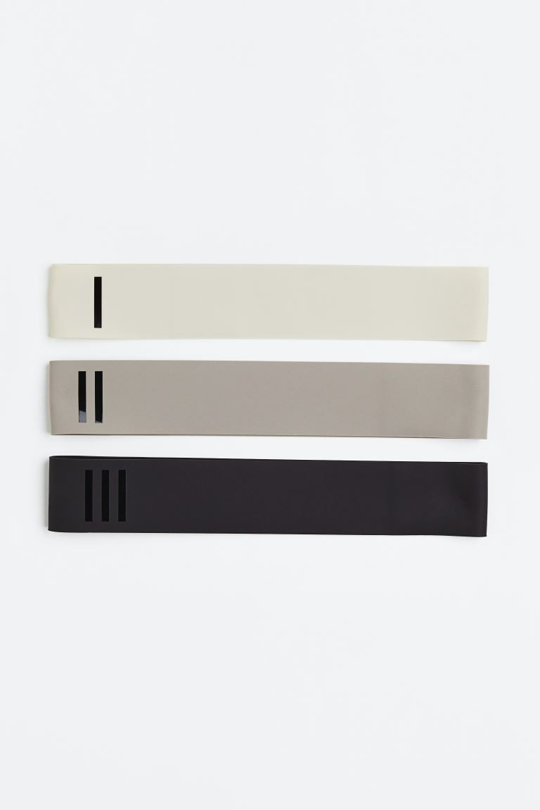 3-pack resistance bands | H&M (UK, MY, IN, SG, PH, TW, HK)