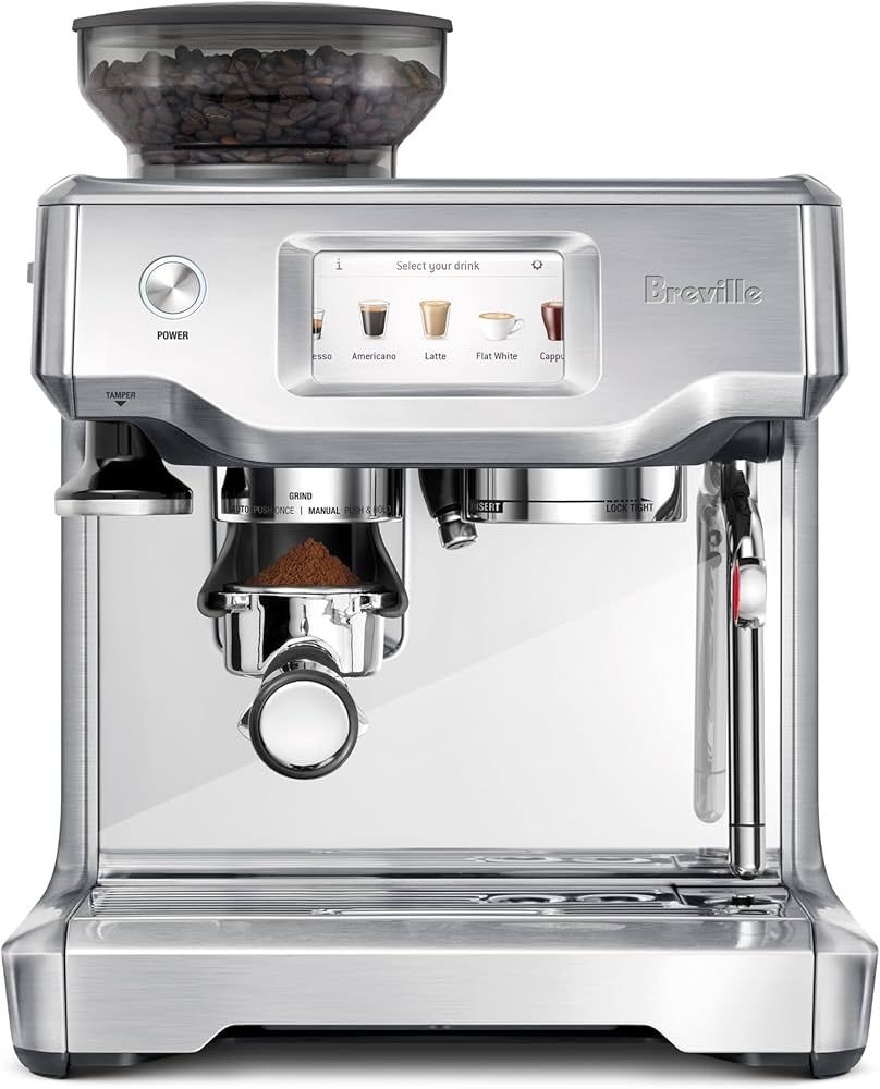 Breville Barista Touch Espresso Machine BES880BSS, Brushed Stainless Steel | Amazon (US)