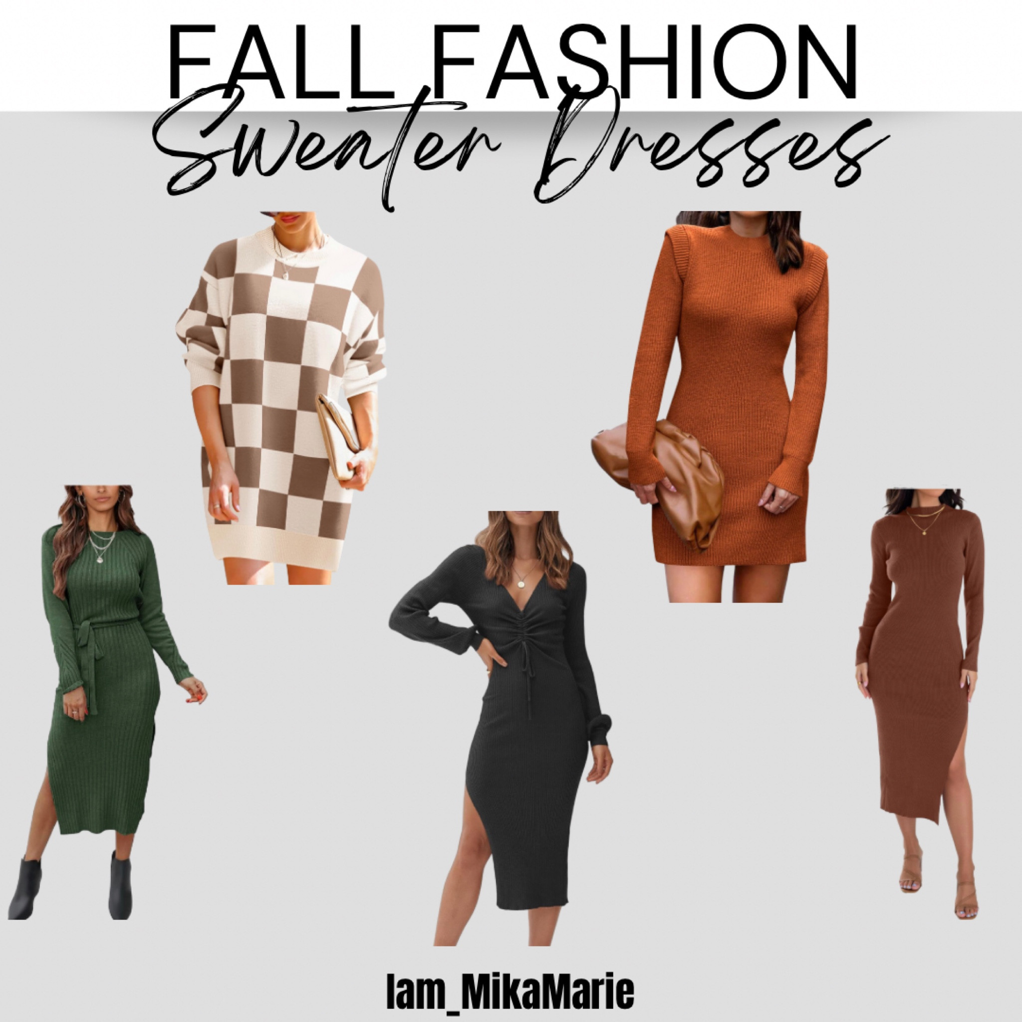 Fall Sweater Dresses!

#falldresses #fallfashion 

#LTKmidsize #LTKSeasonal #LTKstyletip