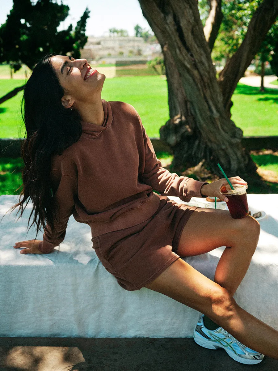 Organic Cotton Terry 3" ShortA Heart | Outdoor Voices