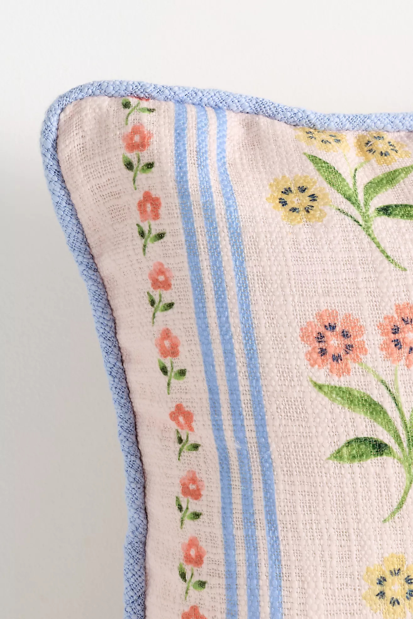 Leiah Printed Indoor/Outdoor Floral Pillow | Anthropologie (US)