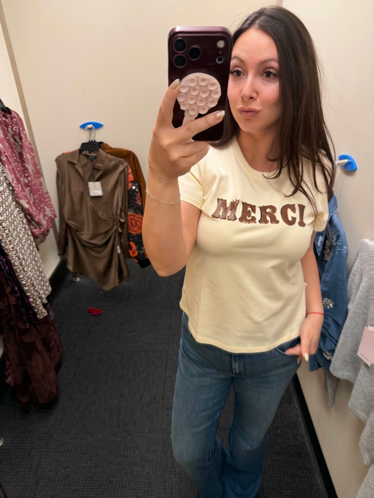 Super sale on this buttery soft tshirt by cinq a Sept ar  Bloomingdale’s 

#LTKSaleAlert #LTKStyleTip #LTKMidsize